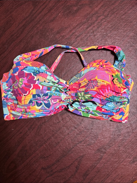 Bleu Rod Beattie Other - Bleu Rod Beattie Tropical Floral Bikini Top - Multicolor 40D